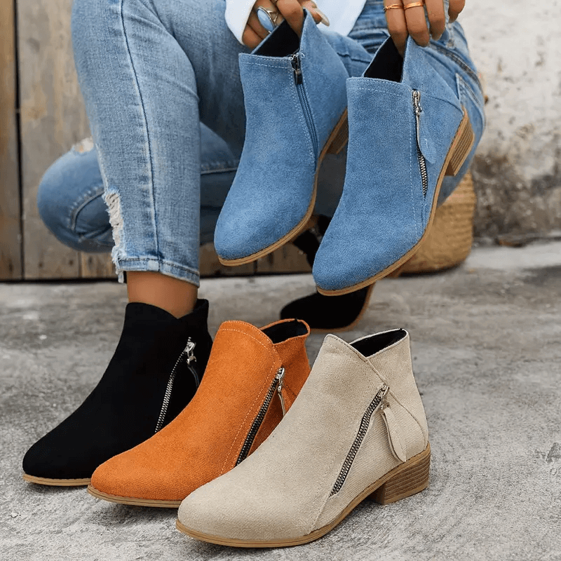 Olivia | Vintage støvler i klassisk stil