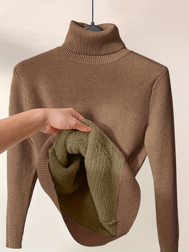 Sara | Blød Rullekrave Pullover Sweater