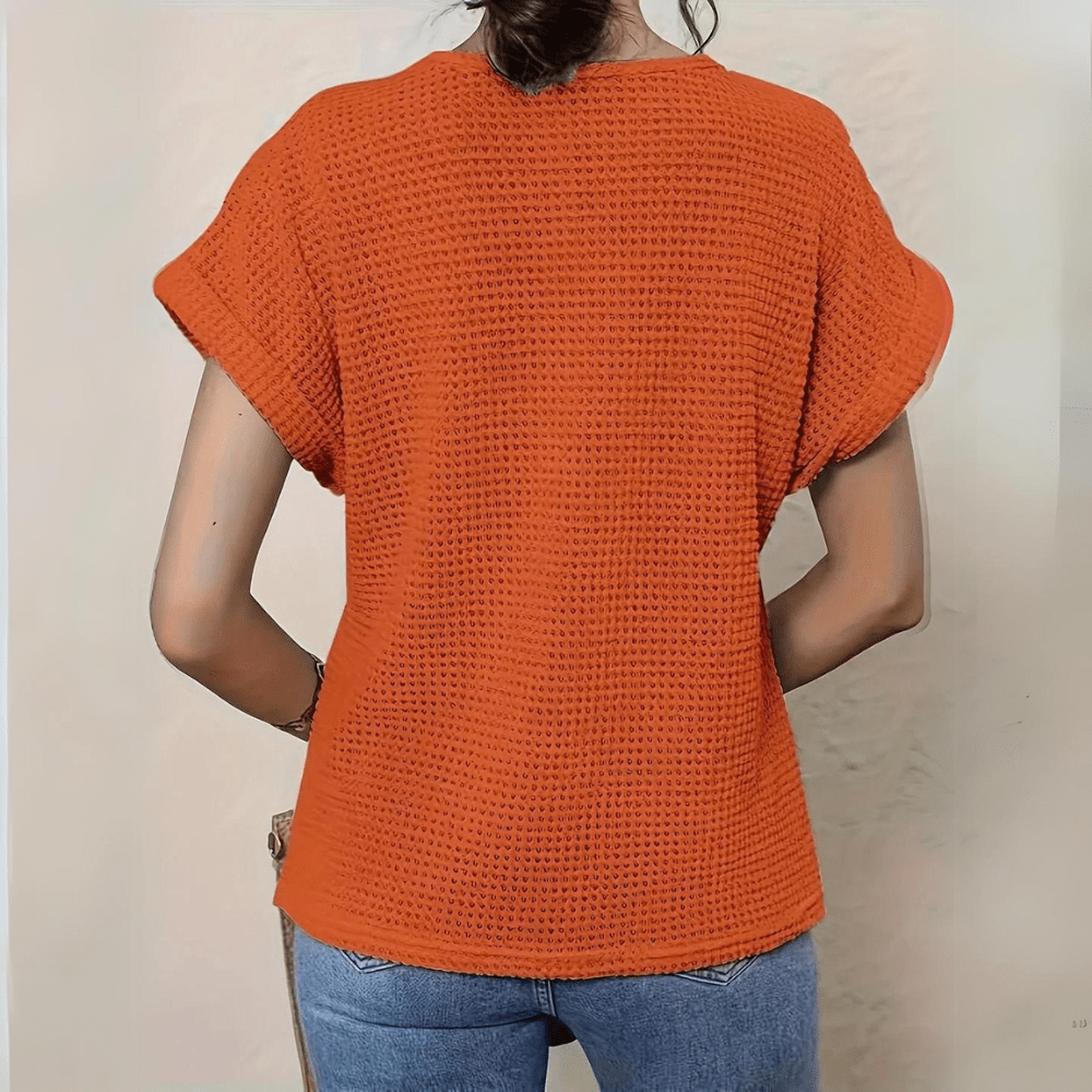Anna Elegant Ibiza-inspireret Bluse