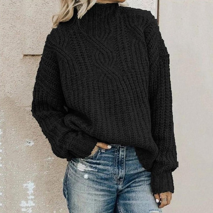 Elsebeth | Stilfuld Og Behagelig Kabelstrikket Sweater