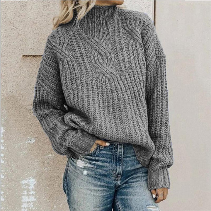 Elsebeth | Stilfuld Og Behagelig Kabelstrikket Sweater