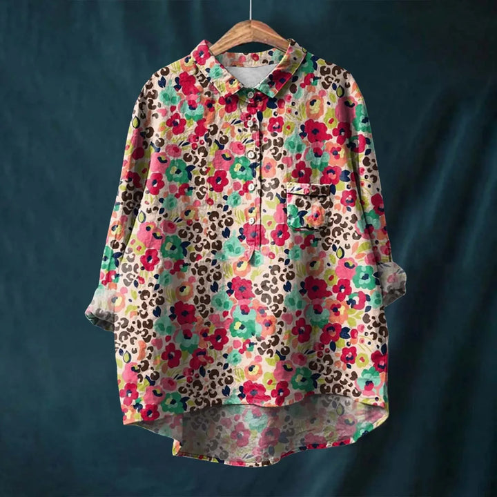Santina Camicia floreale elegante