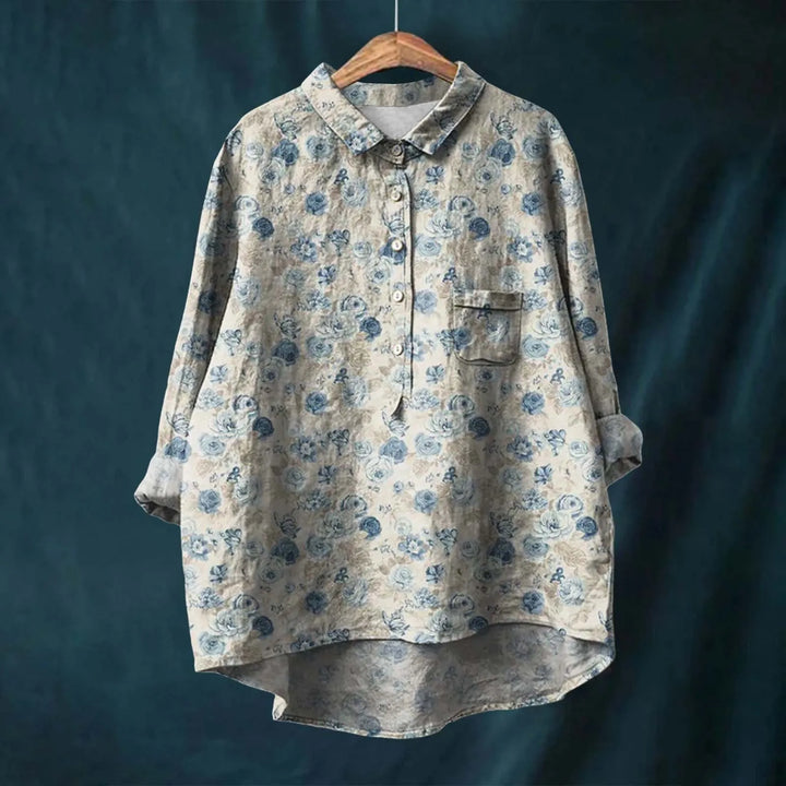 Santina Camicia floreale elegante