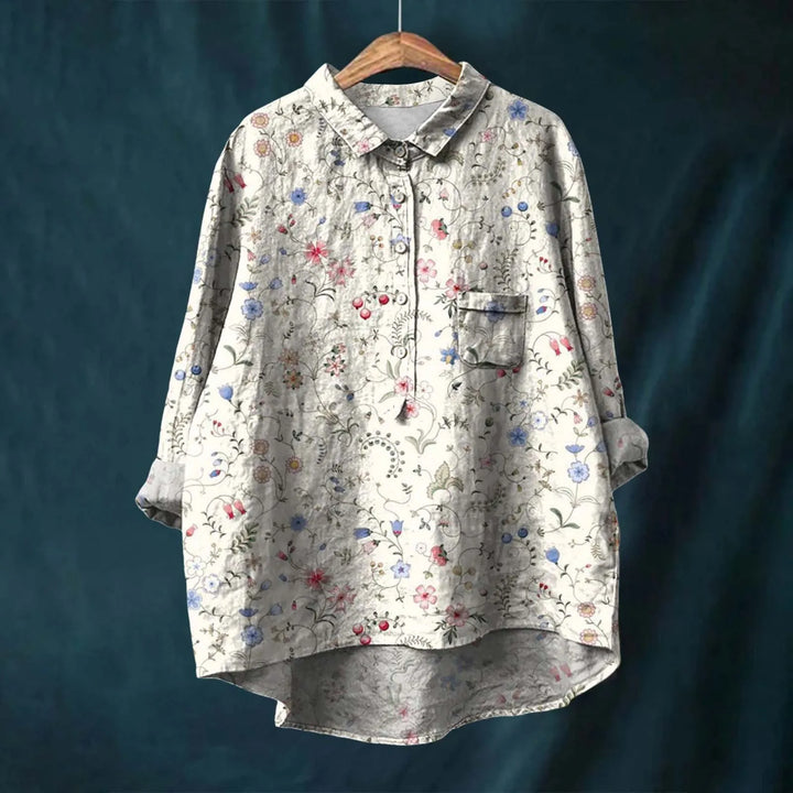 Santina Camicia floreale elegante