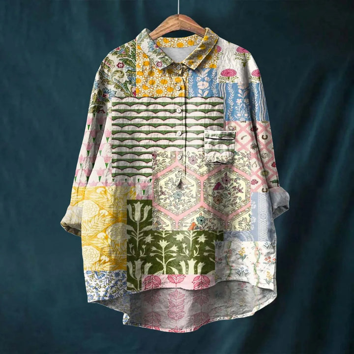 Santina Camicia floreale elegante