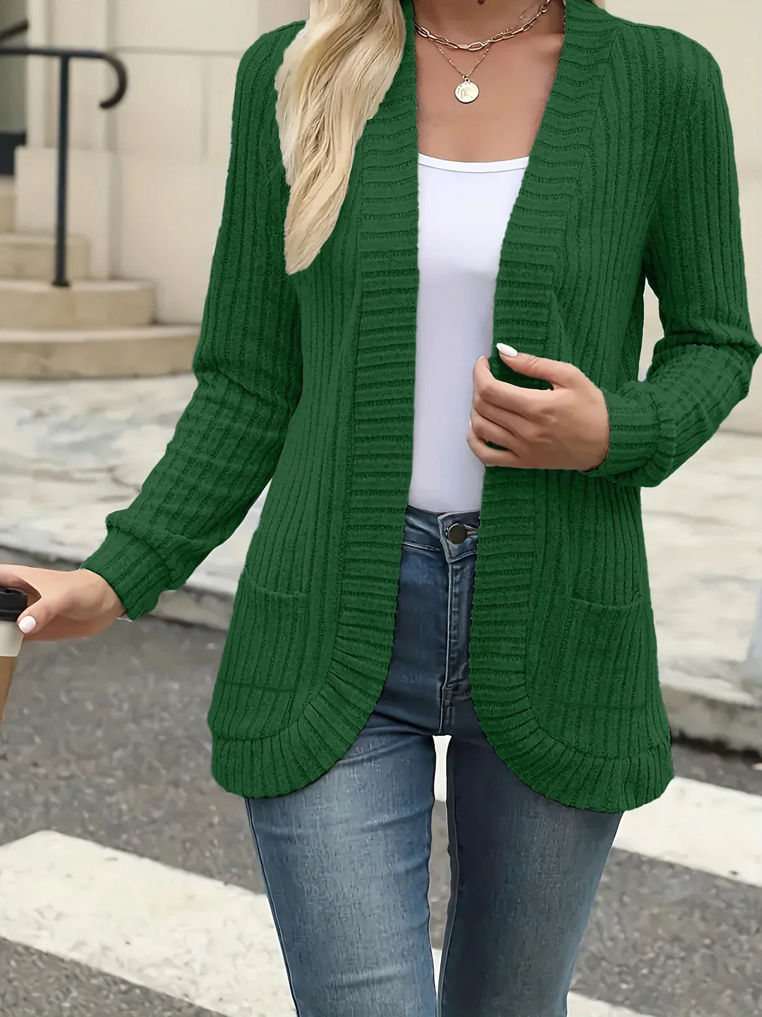 Annelise | Elegant varm uldblandingstrøje