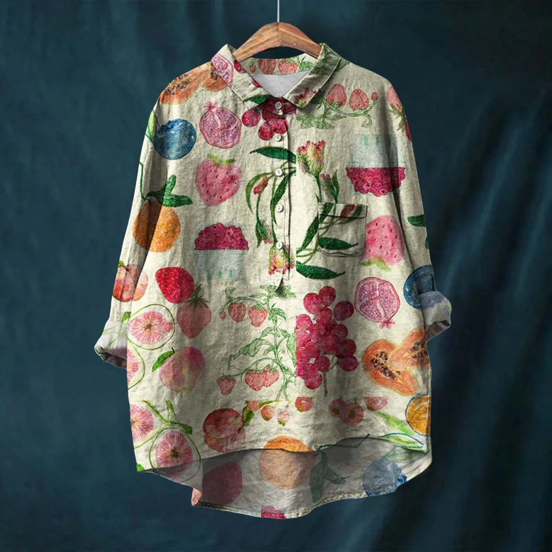 Santina Camicia floreale elegante