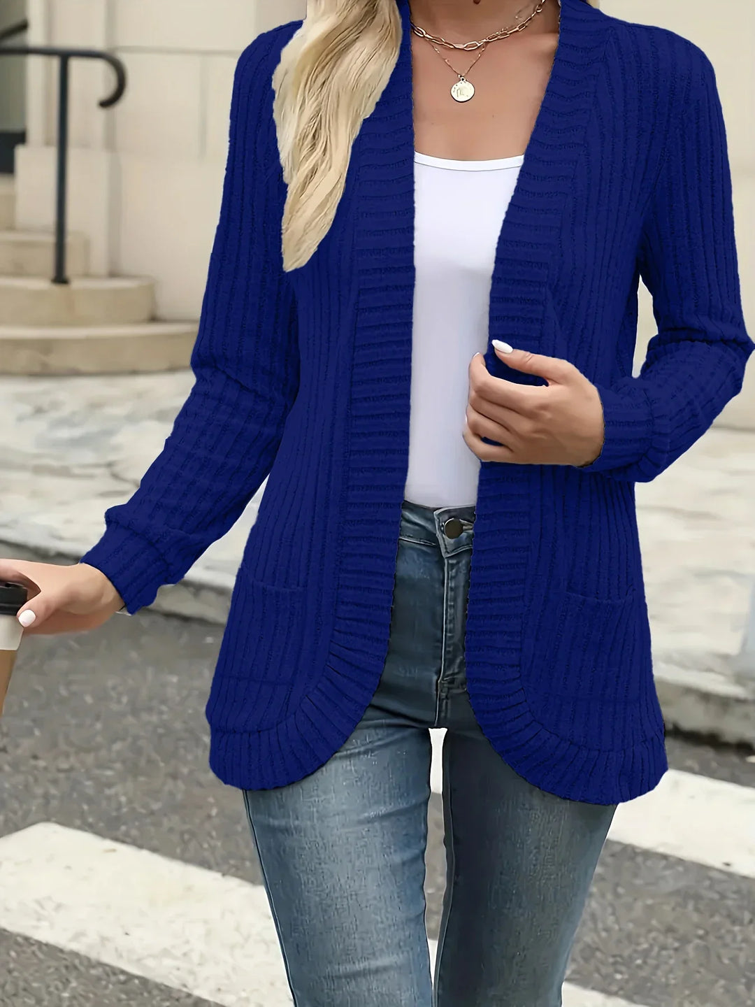 Annelise | Elegant varm uldblandingstrøje