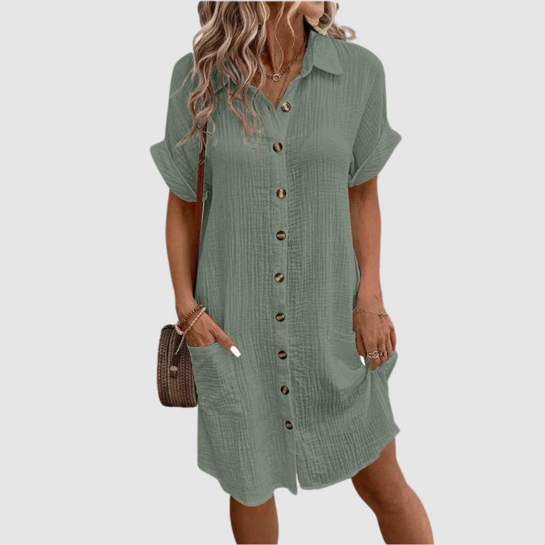 Ivy Afslappet Fit Kjole