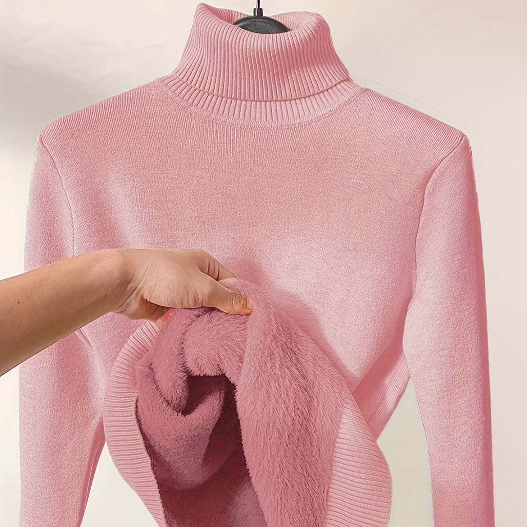 Sara | Blød Rullekrave Pullover Sweater