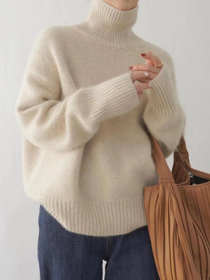 Bodil | Cashmere Rullekravetrøje