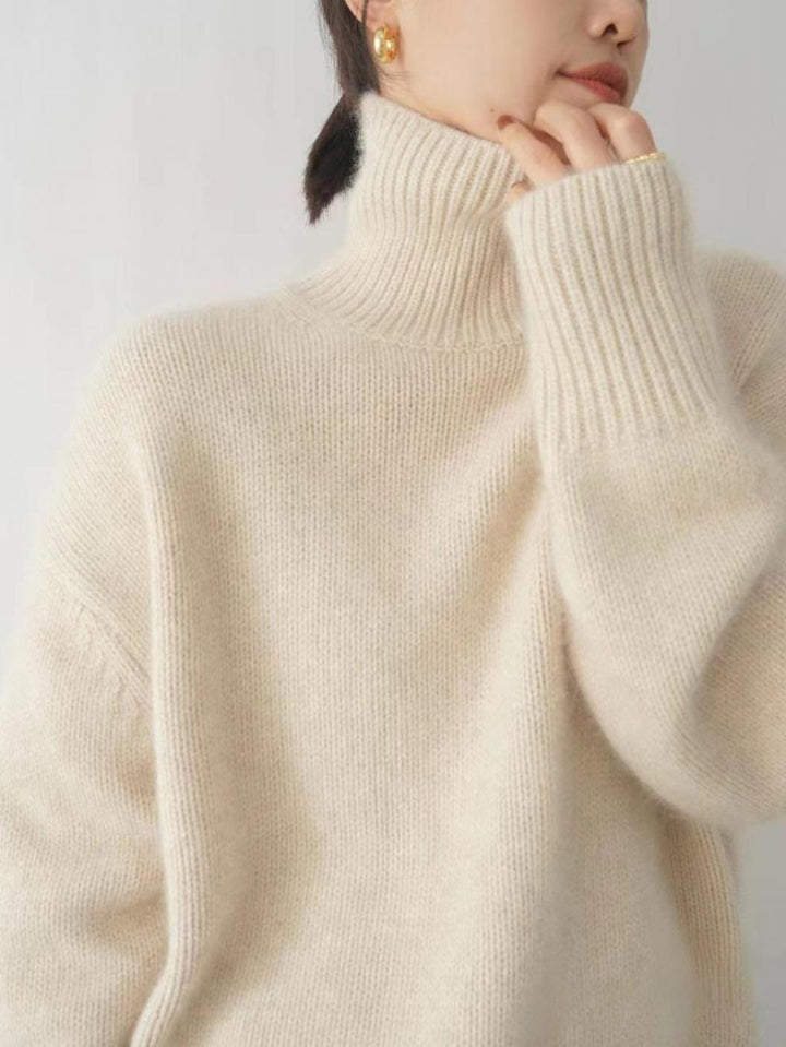 Bodil | Cashmere Rullekravetrøje