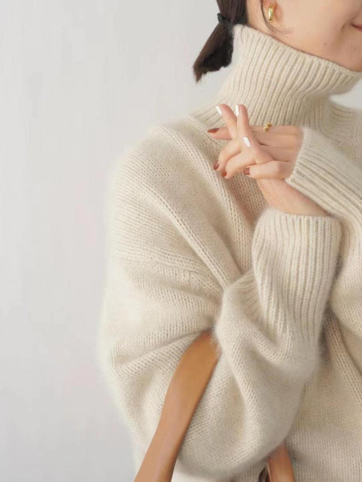 Bodil | Cashmere Rullekravetrøje