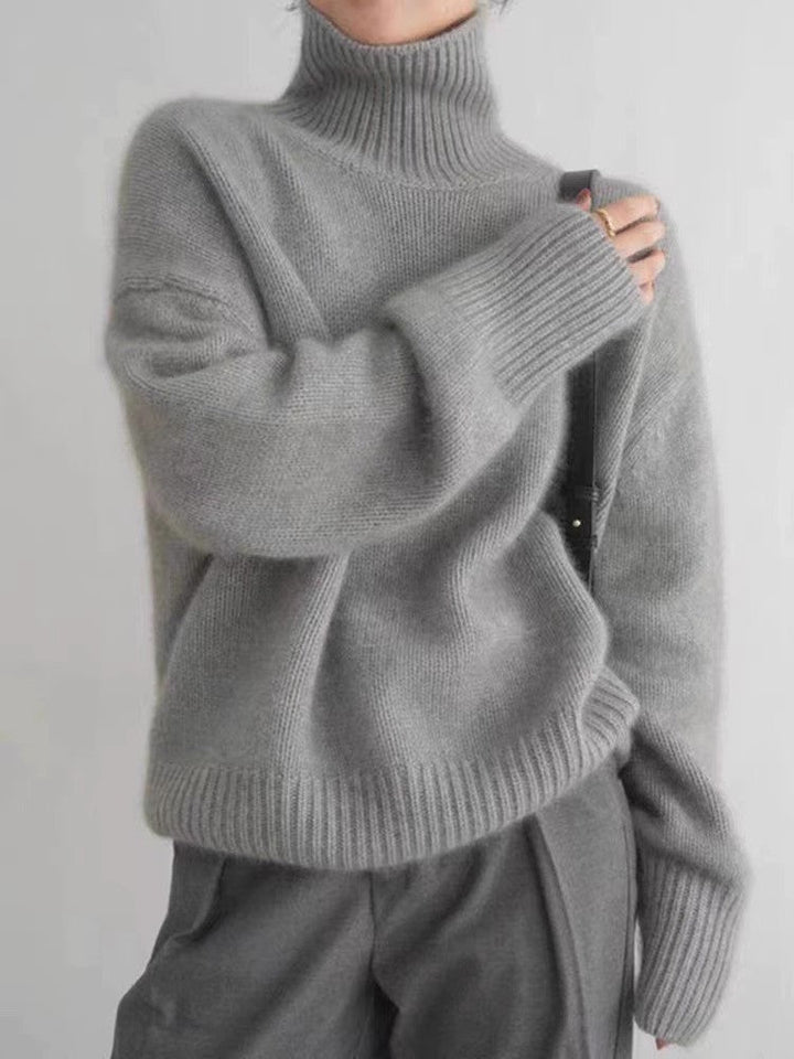 Bodil | Cashmere Rullekravetrøje