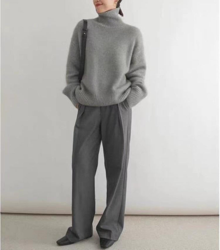 Bodil | Cashmere Rullekravetrøje