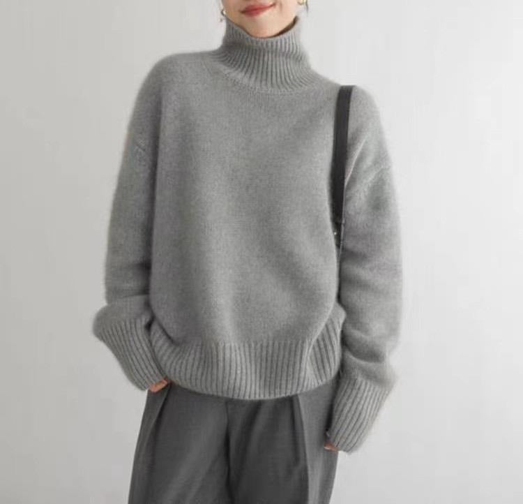 Bodil | Cashmere Rullekravetrøje