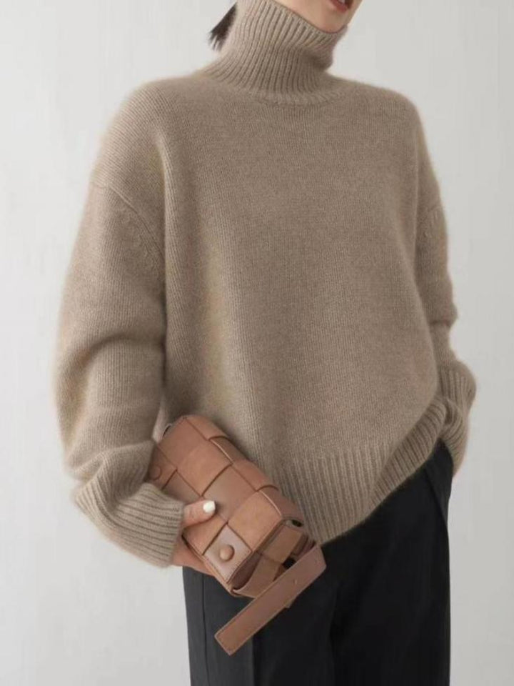 Bodil | Cashmere Rullekravetrøje