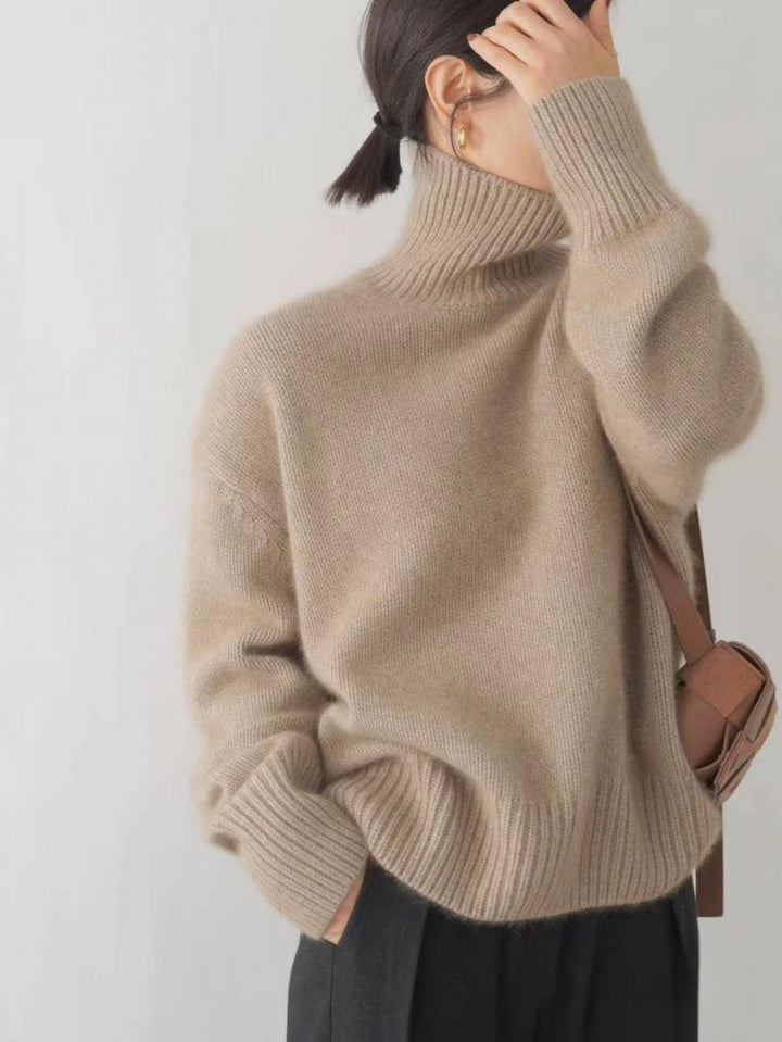 Bodil | Cashmere Rullekravetrøje