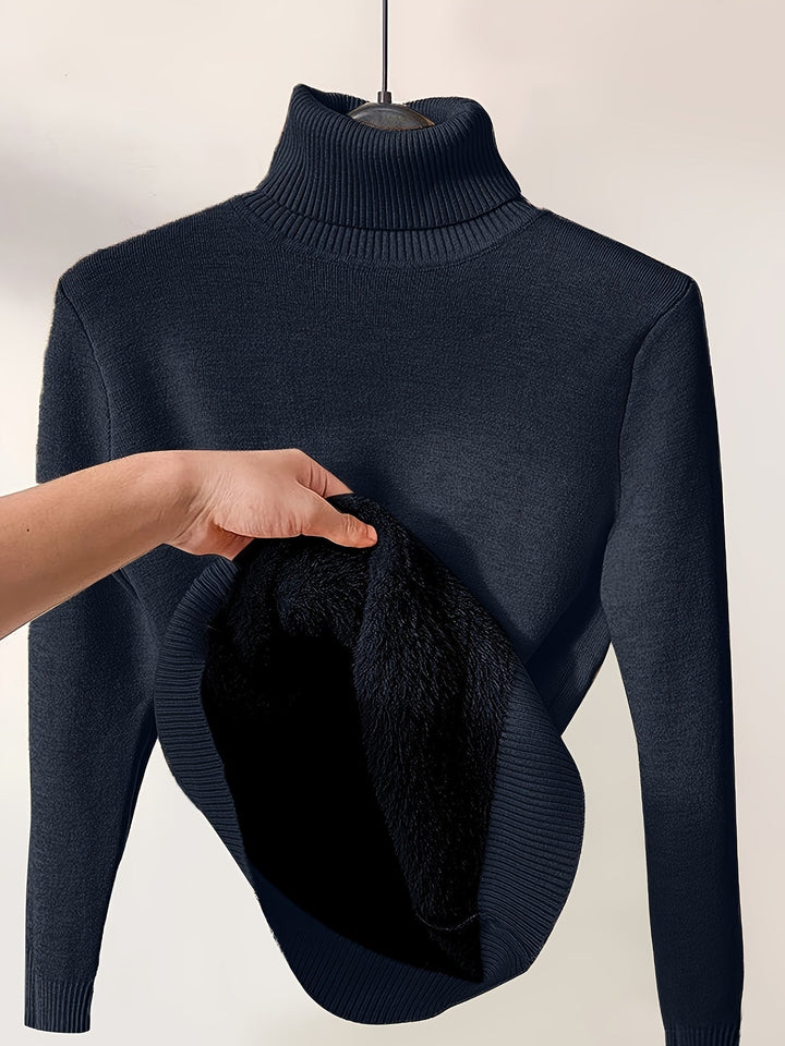 Sara | Blød Rullekrave Pullover Sweater