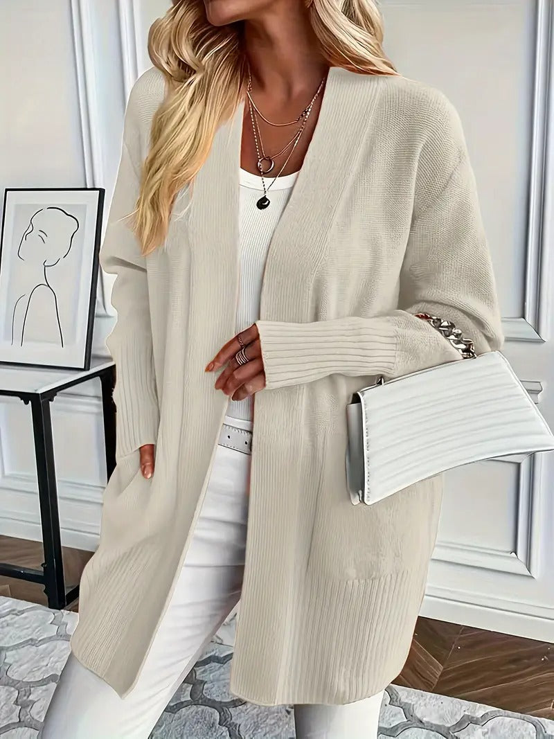 Mona | Cardigan med V-hals